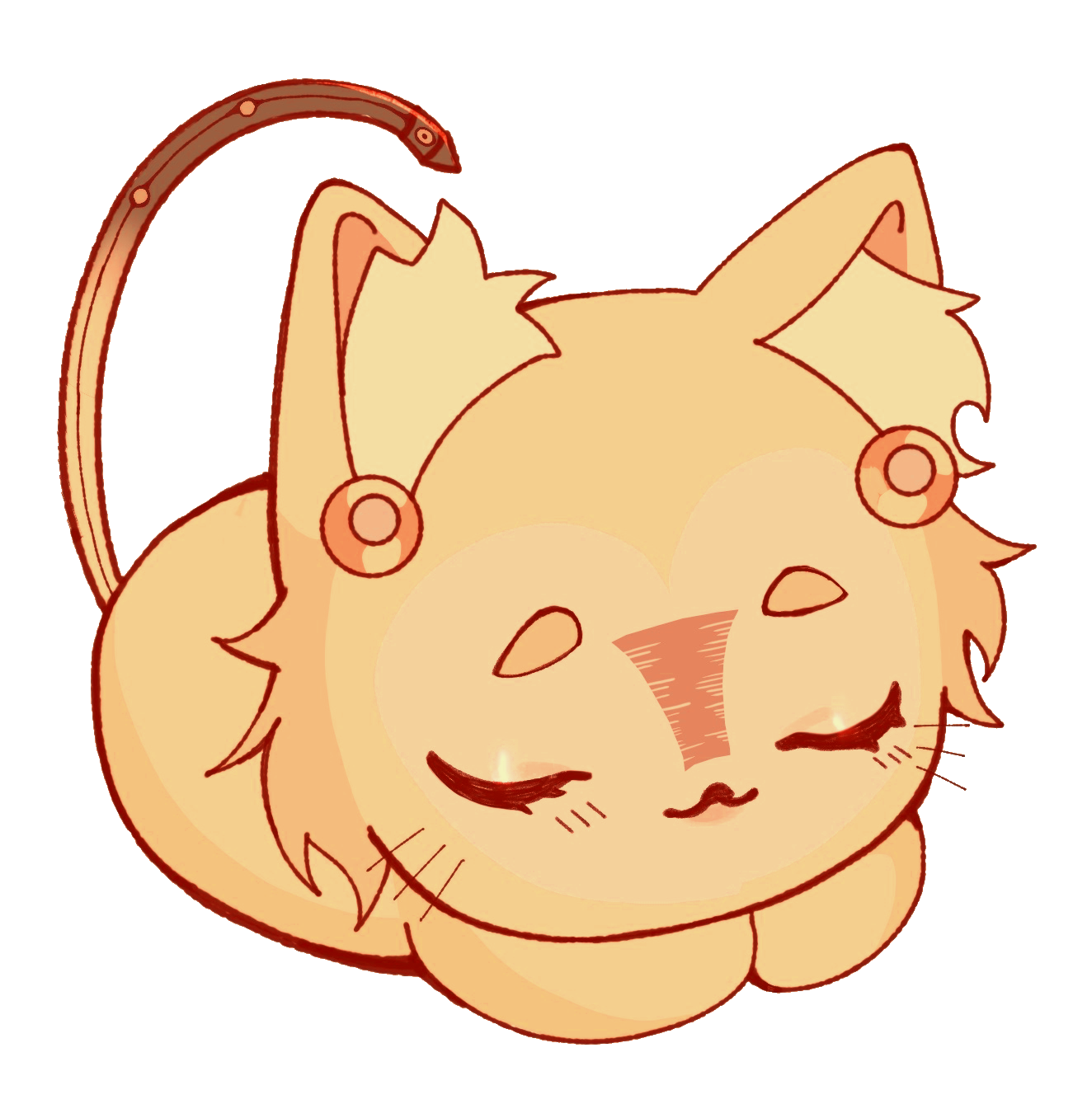 profile image of an orange cat